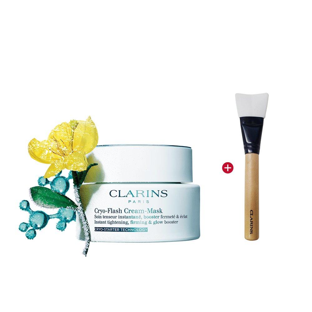 

Clarins Cryo Flash Cream Mask 75ml (+Mask Brush)