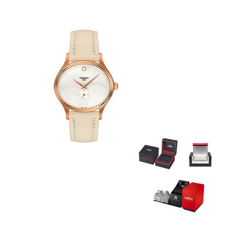 TISSOT Premium Collection Quartz Movement 30m Water Resistance Women s Watch 31.4mm T103.310.36.111.00 White Dial