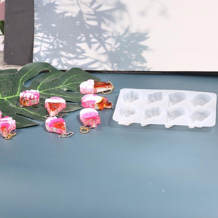 Professional Ice Cream Dish Mould Craft Accessories for Epoxy and Chocolate Decoration
