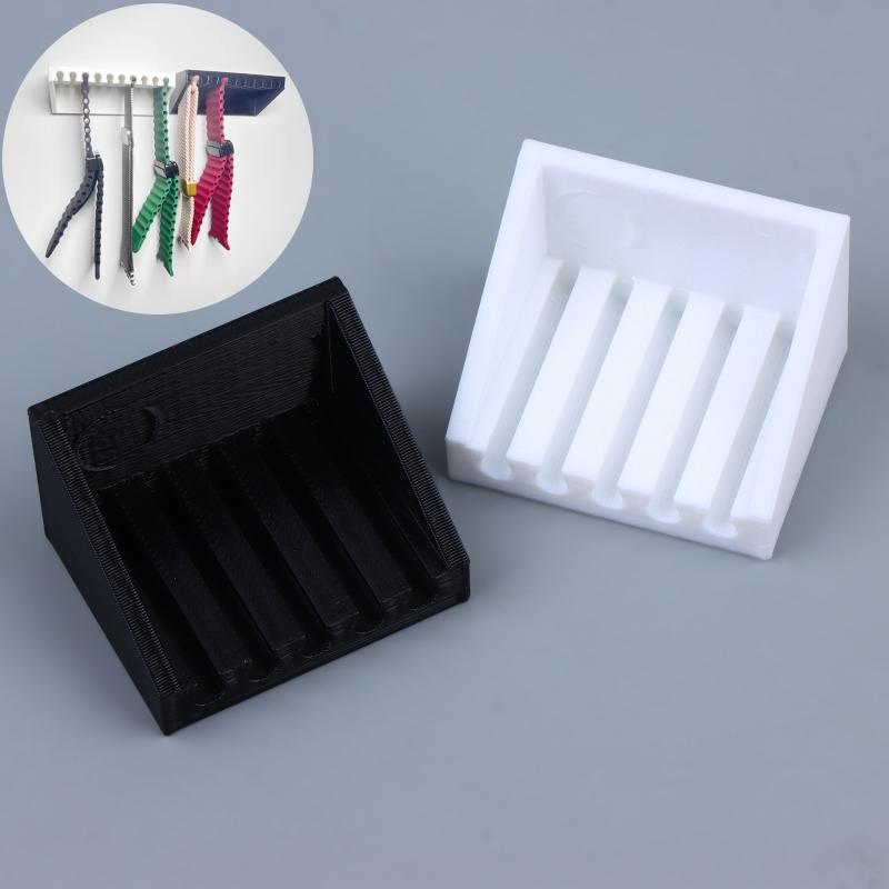 10 Slots Watchband Organizer Display Stand Holder for Multiple Watch Strap Storage Wall Mounted for Bedroom Office