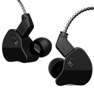 YINYOO CCZ Melody Monitor Earphones Wired with Microphone IEM HiFi Bass 1DD 1BA Hybrid Detachable Cable for Dark