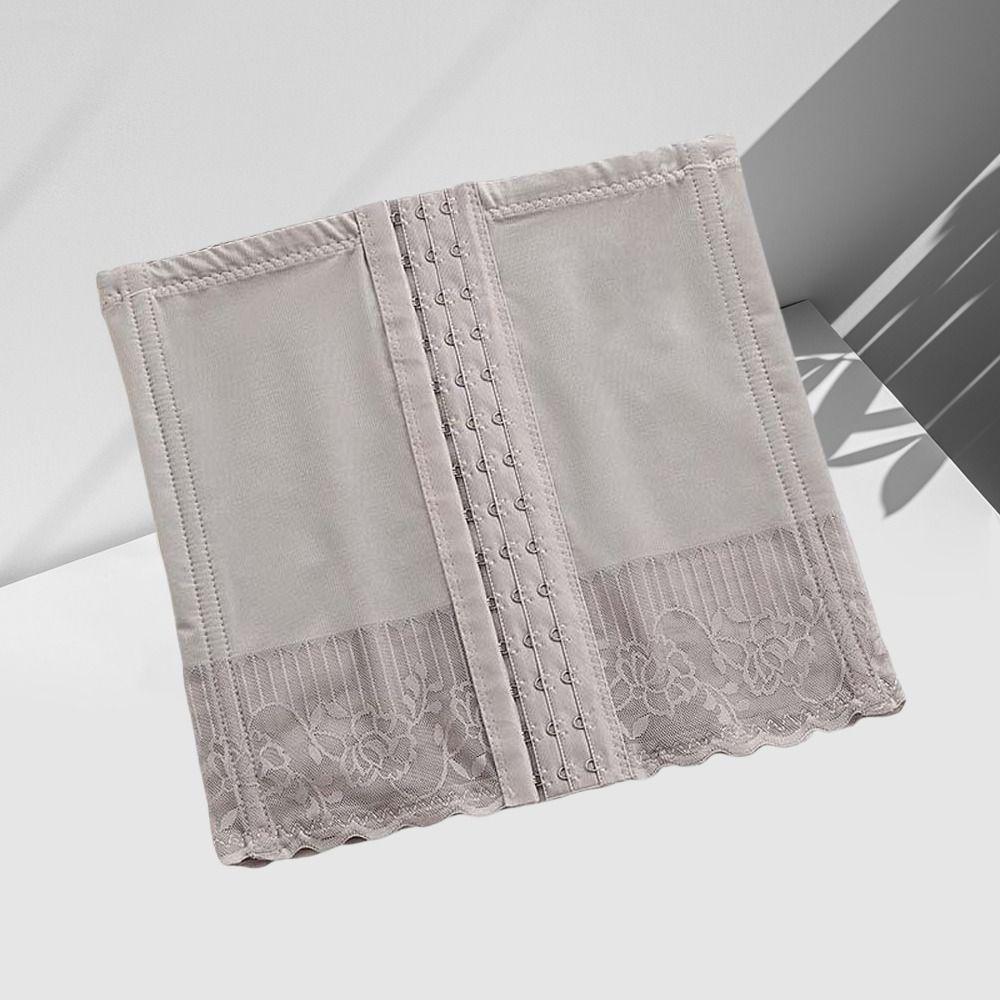 Large Size Waist Trainer Seamless Lace Flower Shapers Elastic Slimming Shapewear  Postpartum