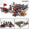 24pcs M8227 War of Independence 24 Figurines Phalanx Children Assembled Small Educational Toy