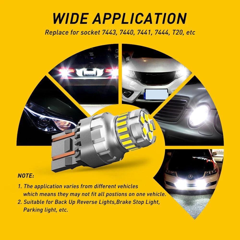 Car Lamp Accessories T20 7440 7443 Automotive Modified LED ODB2 Car Accessories