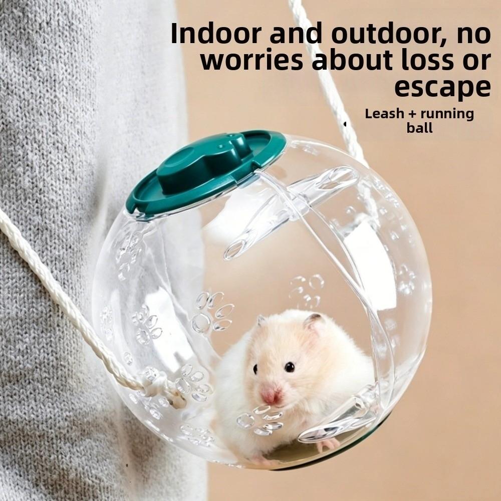 Portable Hamster Exercise Ball Escape Proof Small Pet Running Ball Hamster Running Ball Exercise
