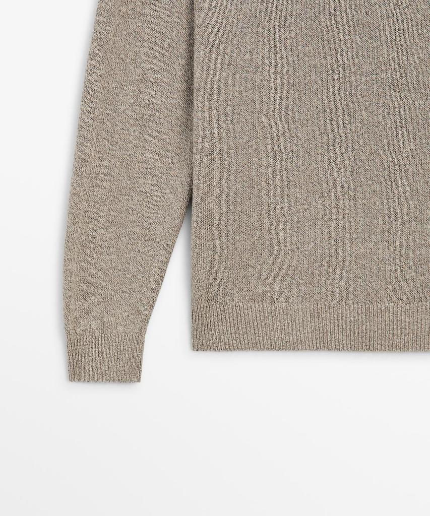 Masimodutti Merlin Cotton Linen Knit Sweater