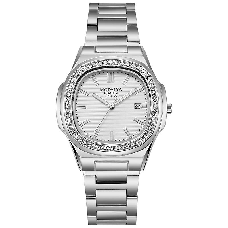 Trendy Men s Classic Square Fashion Wristwatch with Alloy Band