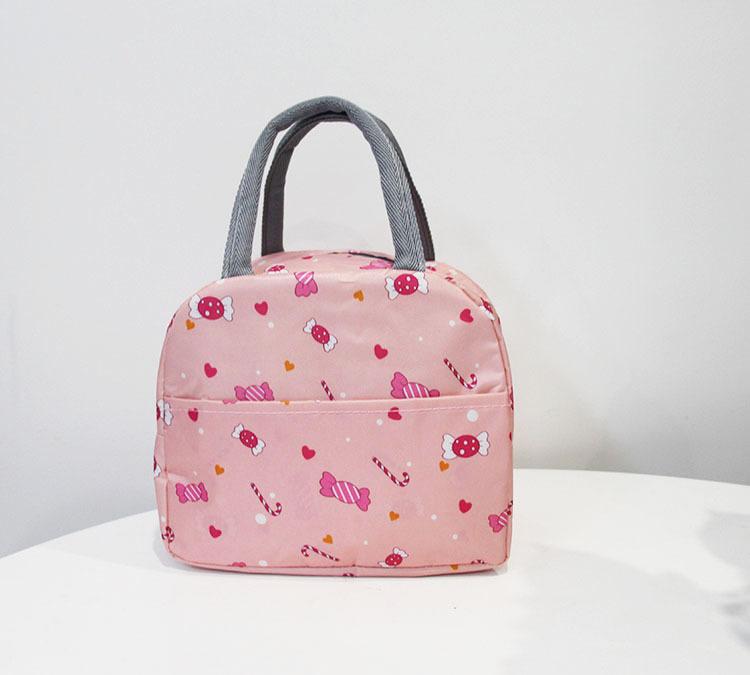 Izolované tašky na oběd Chladicí taška s přední kapsou Box na oběd Obědová taška Pro ženy Muži Dospělí Dívky Práce Turistika Piknik