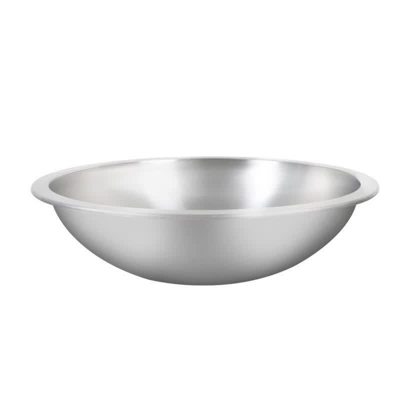 XiuZhi Commercial Double-Handled 304 Stainless Steel Wok & Soup Pot
