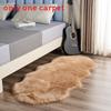 Polyester Plush Area Rug For Bedroom Living Room Non Slip Modern Home Decor
