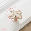 NAIERDI Ivory White Cabinet Handles Zinc Aolly Kitchen Cupboard Door Pulls Drawer Knobs European Fashion Furniture Handle