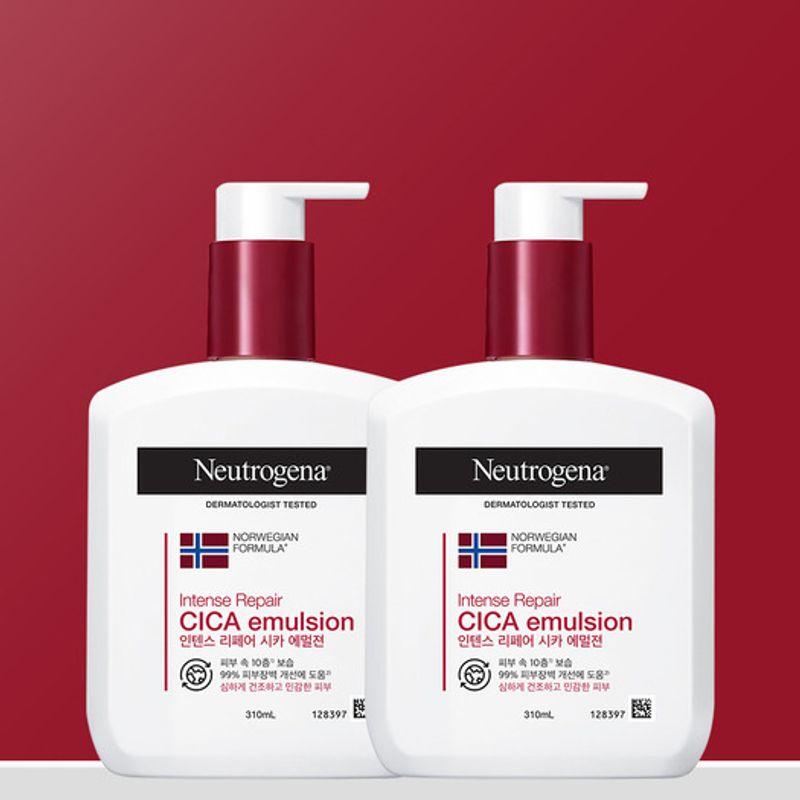 

Neutrogena Intense Repair Cica Emulsion (Floral Fragrance) 310mlx2 Neutrogena Cica Emulsion (Floral Scent) 310mlx2