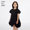 JNBY Girls' Summer Casual A-Line T-shirt Dress