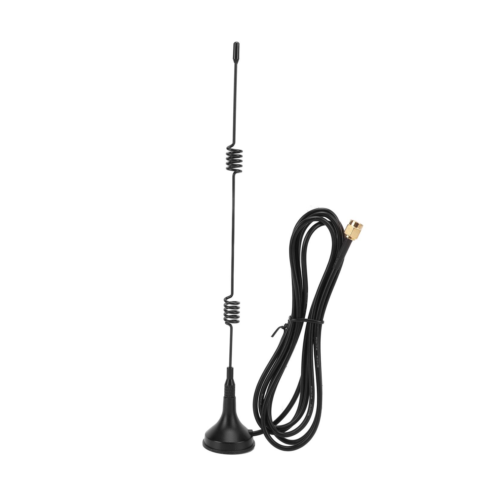 

Опыт2.4G001 2.4G антенна на присоске с магнитным основанием SMA интерфейс с высоким коэффициентом усиления WiFi антенна пружина