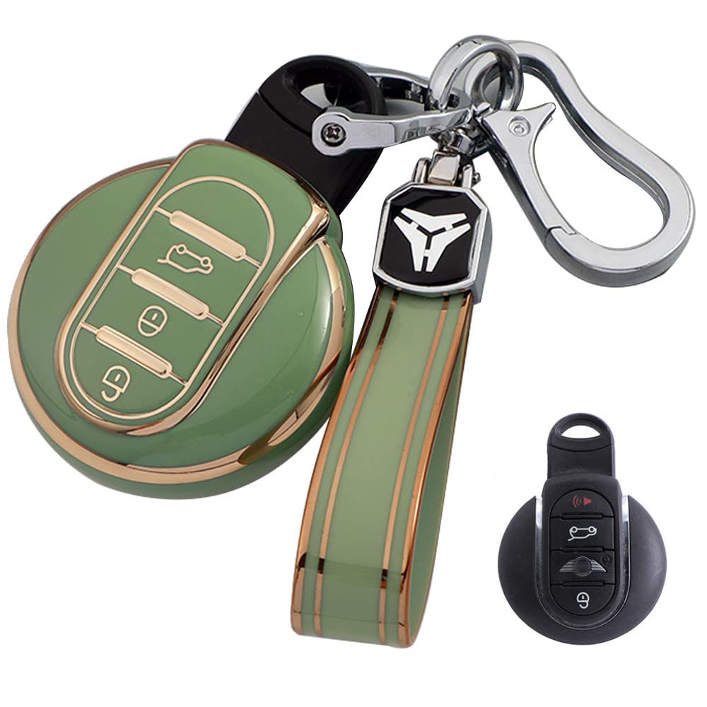 

Чехол для ключа, Для BMW MINI, Чехол для смарт-ключа, Крышка для ключа, ТПУ, Держатель для ключей Разработан для BMW MINI Mini Mini, зеленый BMW-MINI-JB-Y-3 зелёный