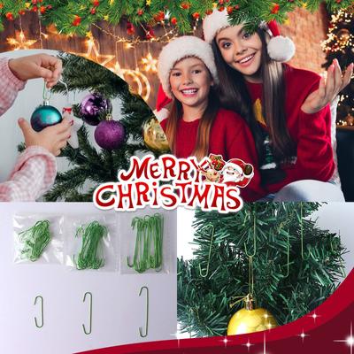 20 Pcs Christmas Ornament Hooks For Christmas Decoration Ornament Hooks Holiday Ornament Hangers