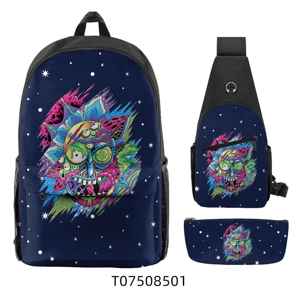 Popular Backwoods Cigar 3D Backpack Campus Student Backpack Travel Bag