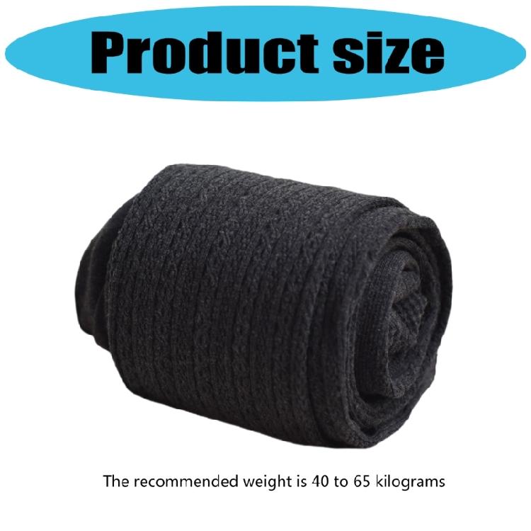Tjocka Kabelstickade Tights för Kvinnor Hög Elasticitet Vinter Leggings Mjuk Bomull Värmande Design Varm Bekväm Passform Strumpbyxor