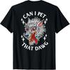 Can I Pet That Dawg Can I Pet That Dog Wolf Tattoo Art BACK Unisex T-Shirt