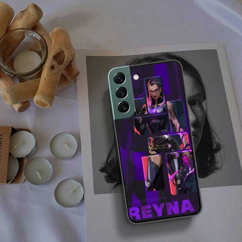 

Game Valorant Phone Case For Samsung Galaxy S22 S25 Ultra S21 S10 Plus S26 Edge S20 S23 S24 FE Cover Silicone Soft TPU Clear Samsung S25 Plus