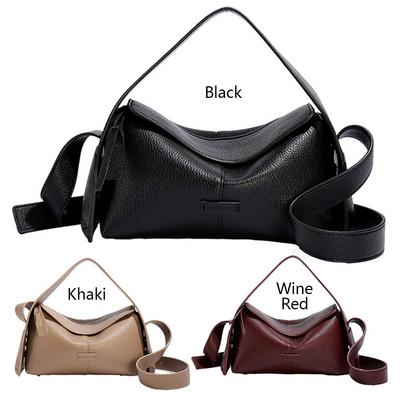Shoulder Bags for Women PU Leather Horizontal Niche Crossbody Bag Solid Color Fashion Trend Shoulder Bags Commuting Handbag