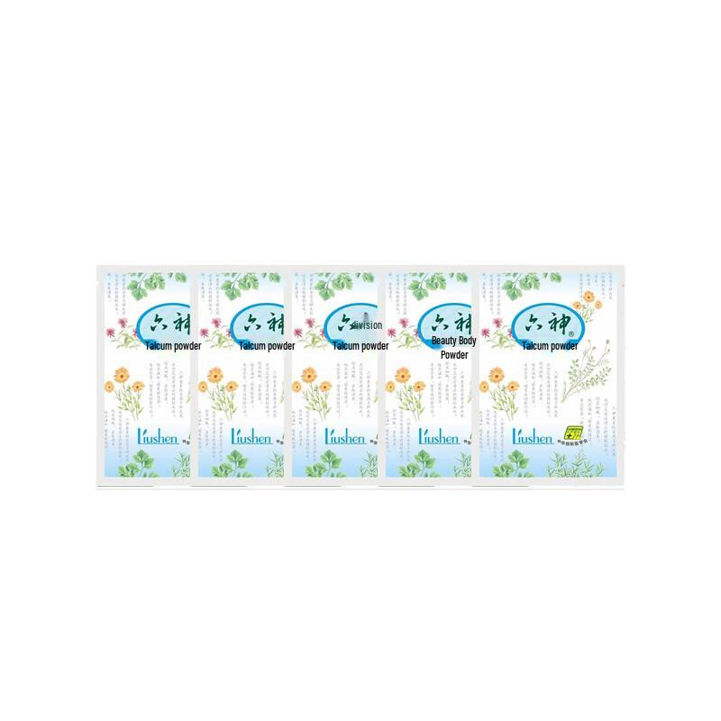 Тальк Liushen со свежим ароматом, 75 г (5-Pack)