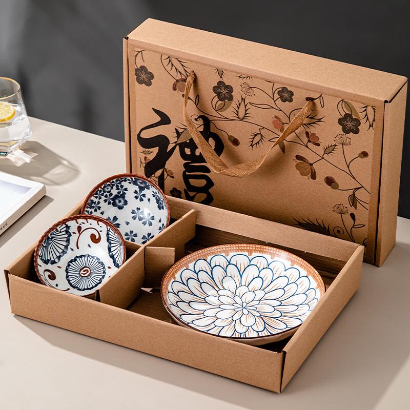 

Японский керамический набор посуды ZISIZ в подарочной упаковке