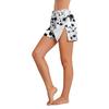 Pantaloncini da Donna Floreali con Chiusura Laterale in Velcro Facili da Aprire per il Recupero Post-Chirurgico Vita Elastica Vestibilità Comoda