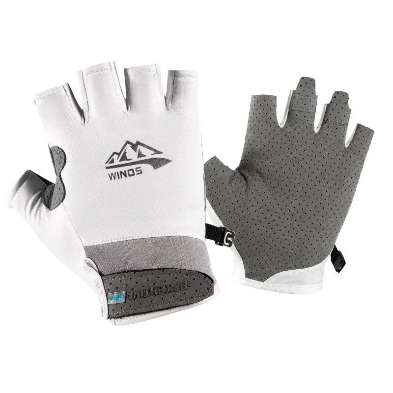 

Summer outdoor sports gloves men s and women s ice silk light and breathable wear-resistant non-slip cycling fitness gloves M