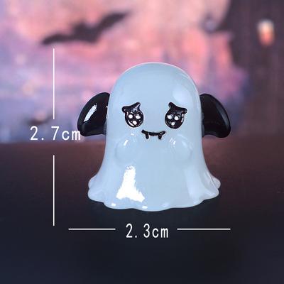 Halloween Owl Ghost Night Luminous Series Micro Landscape Small Ornament For Halloween Decorations Home Desk Decor