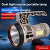 New Cross-Border High-Power Flashlight COB Outdoor Searchlight Type-C Rechargeable Emergency Handheld Work Light
