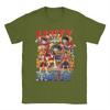 Ones Pieces Luffy TShirts for Men  Funny 100 Cotton Tees Round Collar Short Sleeve T Shirt Party Clothing