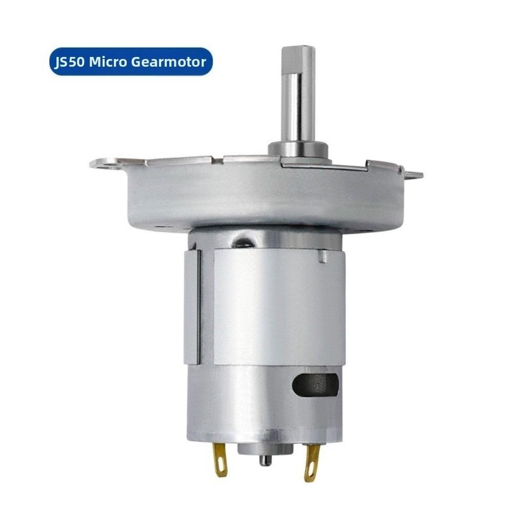 JS50/280 Type Micro Reduction Motor Compact Size Efficient Performance DC Geared Motor Slow Speed Deceleration Gear Motor