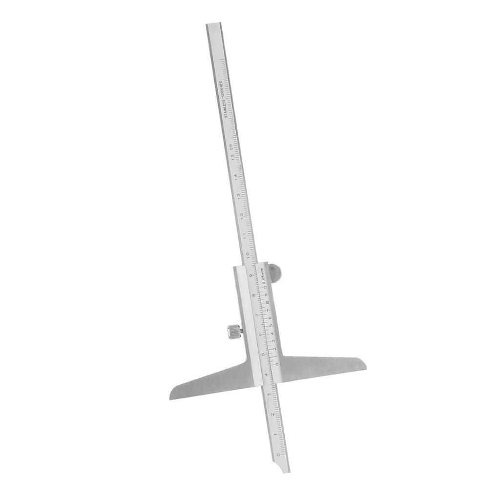 1 Pcs High Precision Stainless Steel Depth Vernier Caliper for Machinery Process(0~150mm)