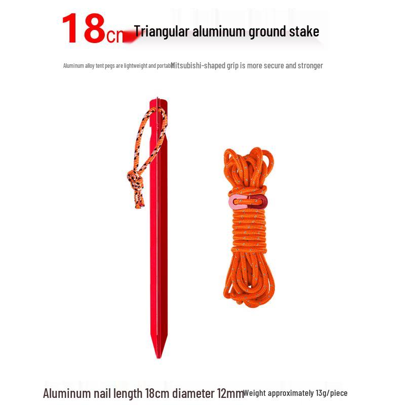 OEING Ultralight Camping Tent Ground Pegs