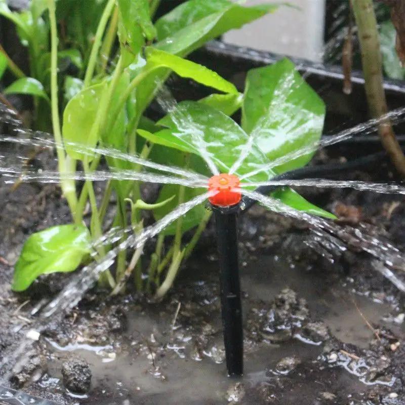 5/50pcs All Round Scattering Watering Dripper Garden Greenhouse Sprinkler Nozzle Atomizer Flower Vegetable Irrigation Tools