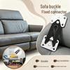 Crocodile Mouth Triangle Hinge Connector for Sofa Anti-Shift Snap Fastener