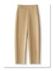Women's Khaki High-End Drapey Casual Harem Pants - Summer 2025 Collection Thin Suit Carrot Style