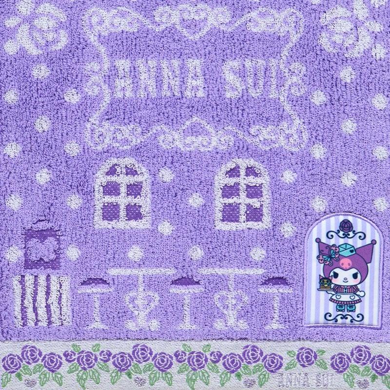 Sanrio ANNA SUI Towel Handkerchief KUROMI Japan NEW