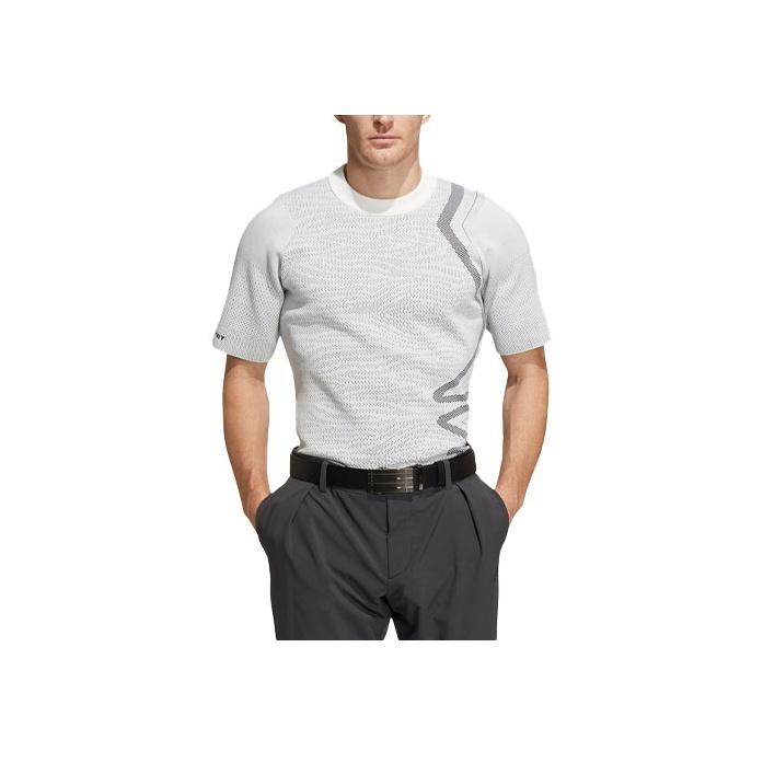 

Adidas Pk Mockneck Golf Sports Round Neck Short Sleeve T-Shirt Men Tops Grey HB3596 XXXL