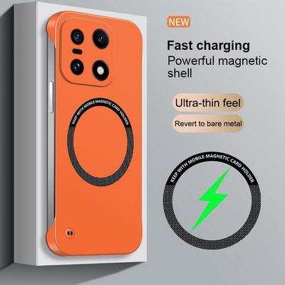 Ultra cienkie Bezramkowe etui z MagSafe dla OnePlus 15 13s 13T 13R 12 Nord 5 CE5 Ace 5 Ultra 3V 2V Odporne na upadki Pokrowiec z szybkim ładowaniem