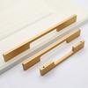 Long Solid Aluminum Handle Manufacturers Metal Decorative Cabinet Knobs Handles for Furniture Drawer Pull Handle