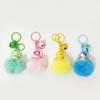 Kuromi Sanrio Cartoon Doll Keychain: Furball Backpack & Car Pendant for Best Friends