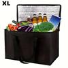 XL/Large Insulated Bag: Keep Food Hot & Cold For Hours - Grocery Tote, Soft Cooler Bag, Pizza Warmer Lightweight & Sturdy Zipper