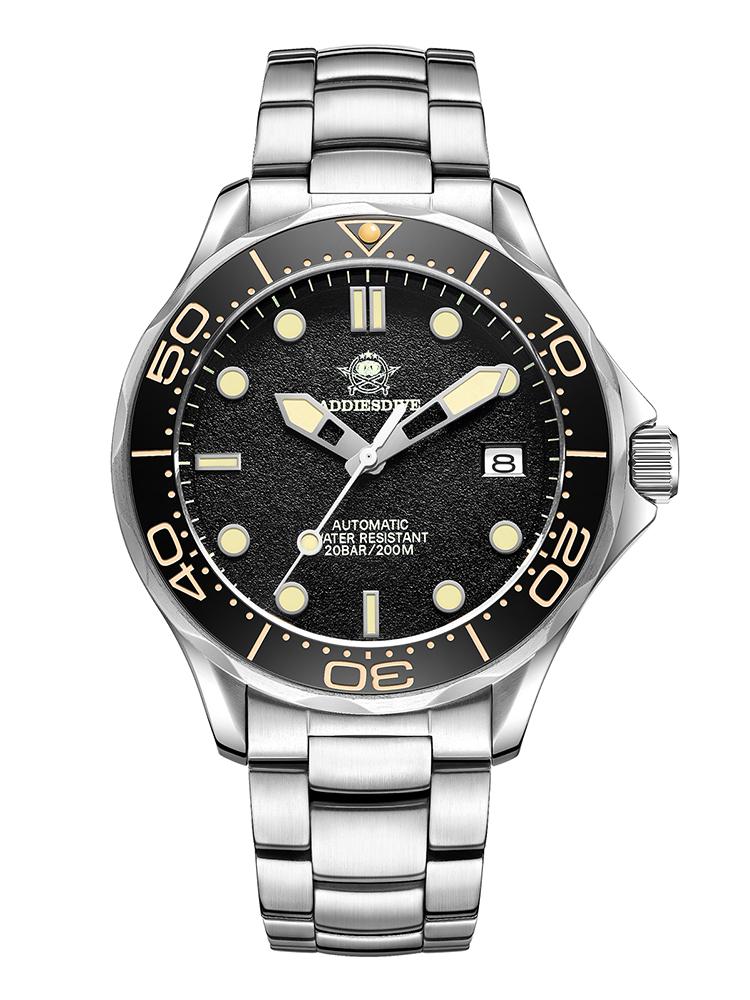 ADDIESDIVE AD2106 NH35 Sapphire Luminous Automatic Mechanical Watch for Men 100M Waterproof Dive Wristwatch Premium Male Watches