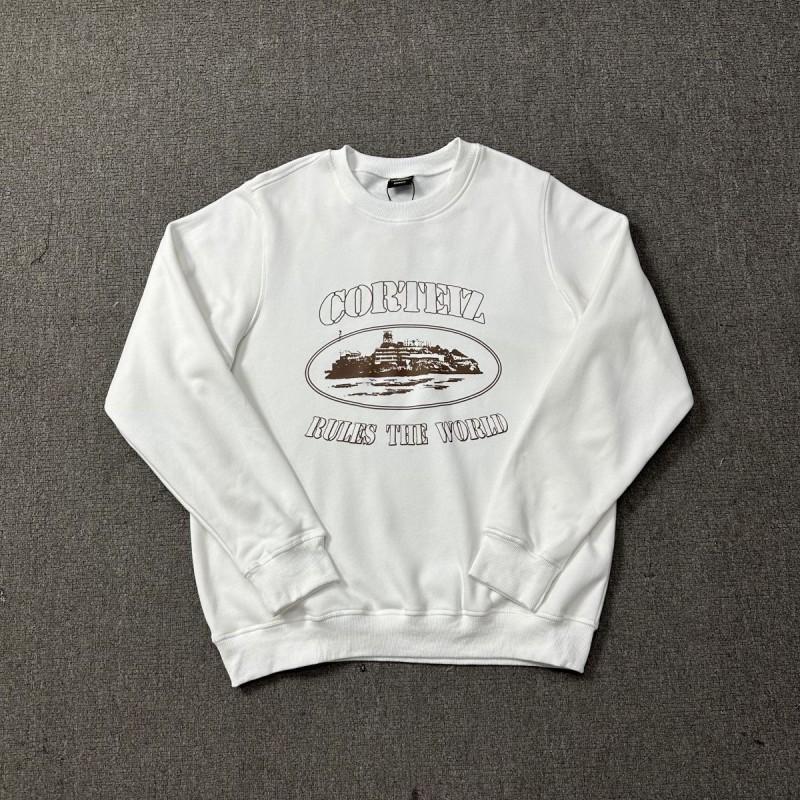 26 American Streetwear Graphic Print Crewneck Sweatshirt Loose Fit Teens