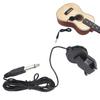 Clip-on pickupmikrofon Piezo fiolin akustisk gitar ukulele musikkinstrumenttilbehør