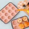 2/3Pcs Silicone Cake Mold 6/12 Holes Baking Tray Non-Stick Muffin Mould Foldable Cupcake Baking Tin DIY Cake Kitchen Accessories