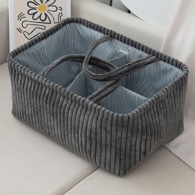 1 Panier de Rangement Bohème Large - Organisateur Multi-Compartiments Pour Vêtements de Bébé, Jouets & Décoration Intérieure