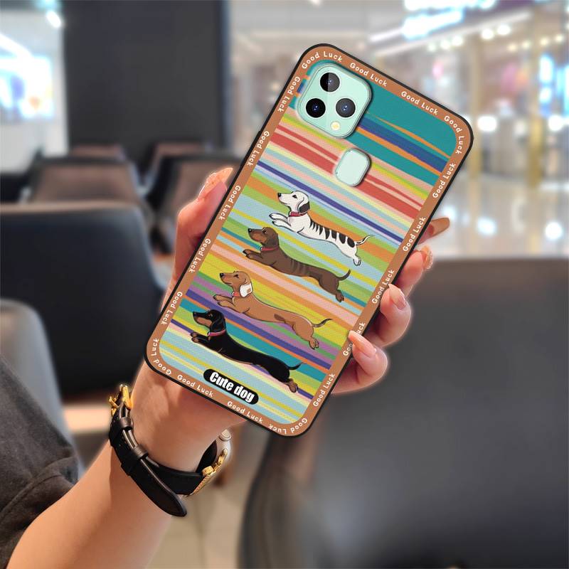 Durable Soft Case Phone Case For Oukitel C22 Full Wrap TPU Anti-dust Protective Phone Pouch Shockproof Cute Waterproof